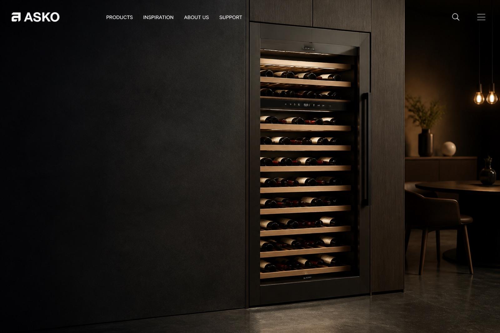 ASKO WCN111942G Wine Climate Cabinet